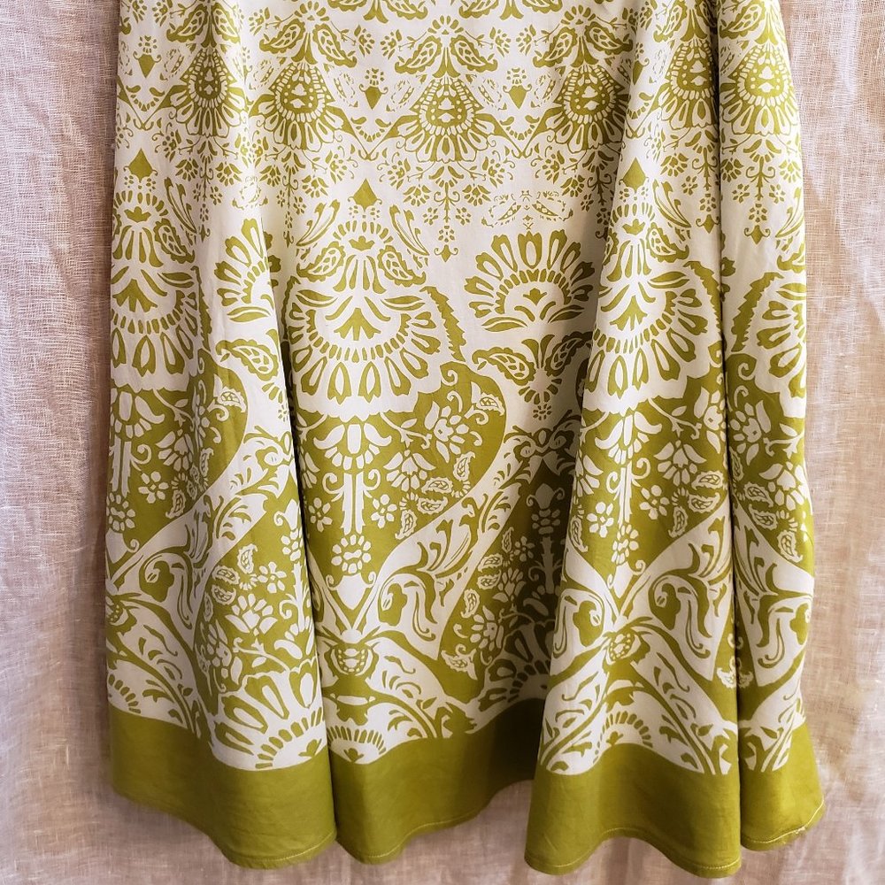 Paisley patterned skirt